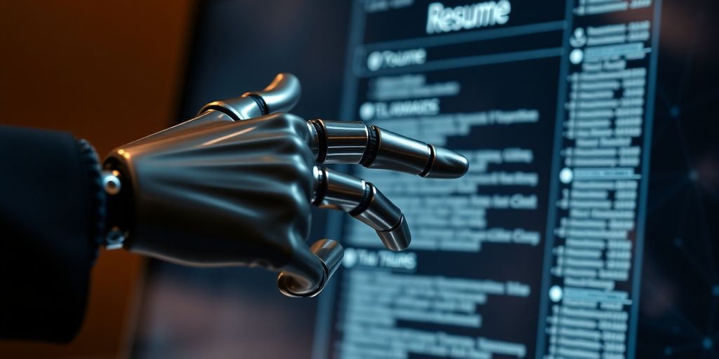 Robotic hand interacting with human hand over resume