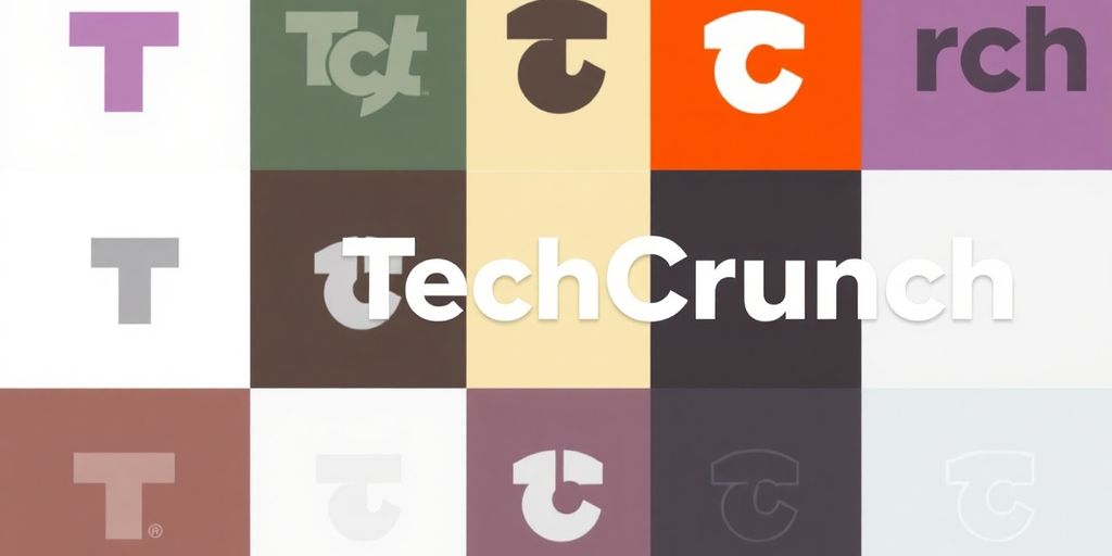 Evolving TechCrunch logos through time.