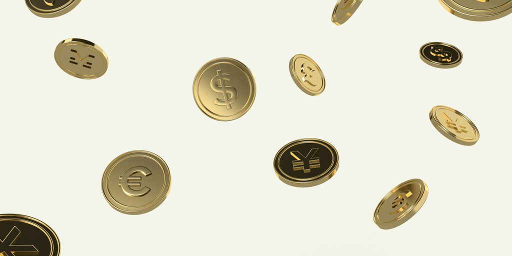 a group of coins