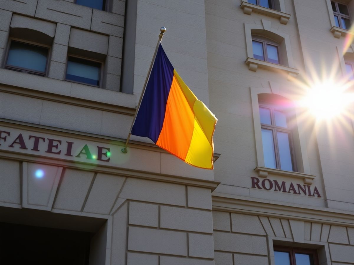 Birouri guvernamentale cu steagul României.