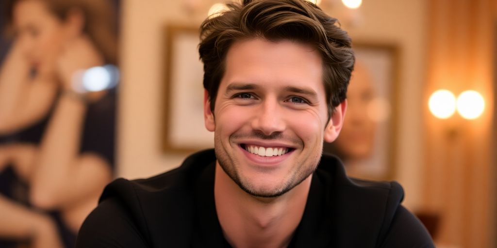 Peter Krause smiling in a professional setting.