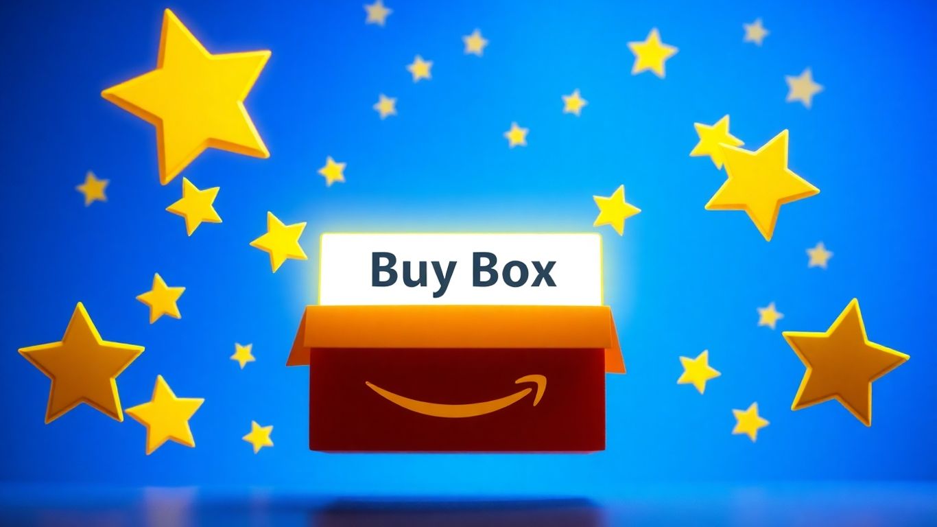 Amazon Buy Box with customer satisfaction elements.