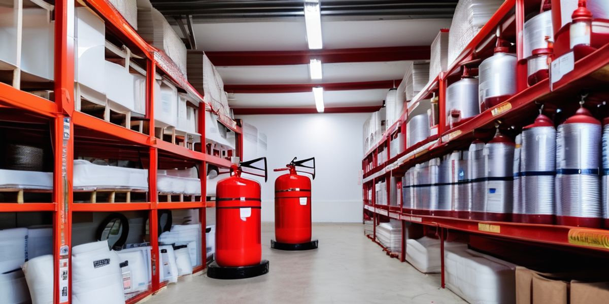 אספקה ותחזוקת מטפים בבניין