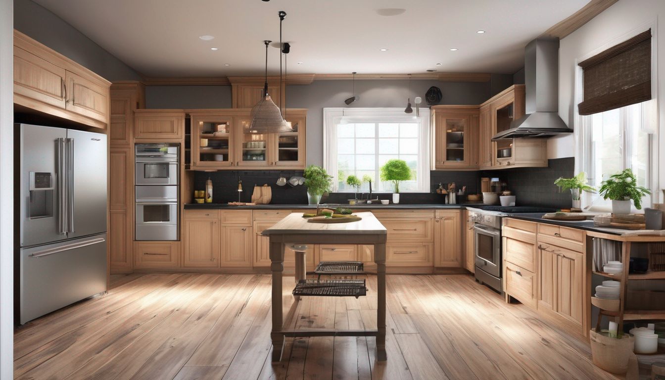 clean kitchen