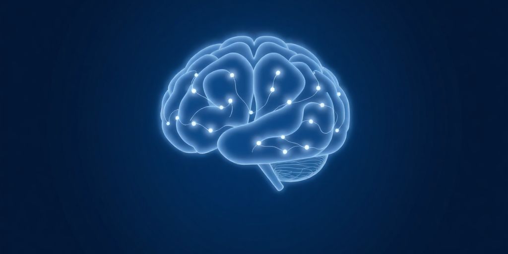 Minimalistic AI brain with memory circuits.