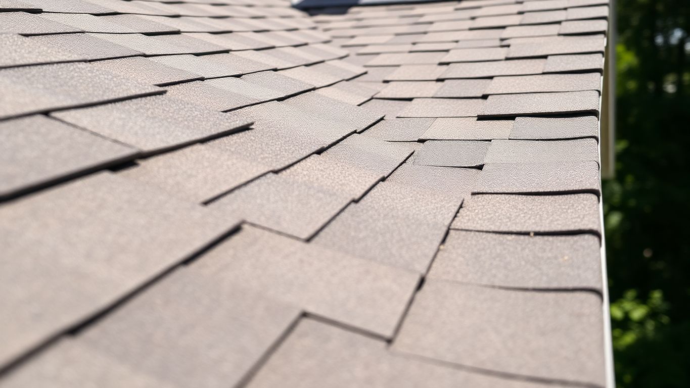 A clean roof with no moss.