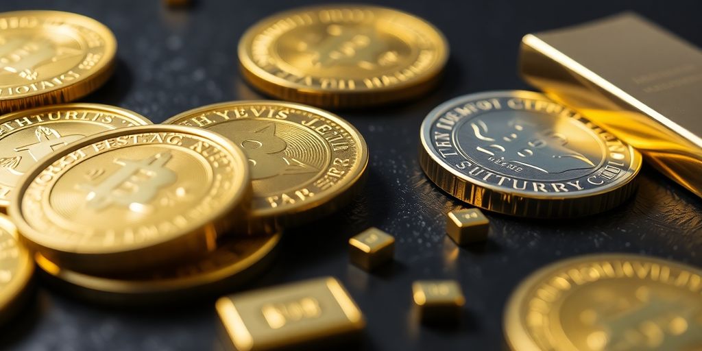 Pièces d'or et lingots