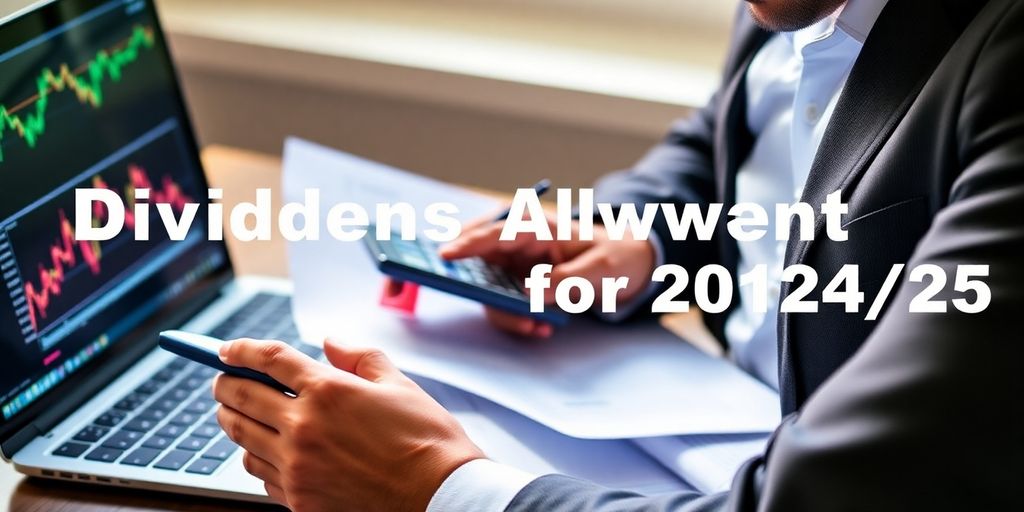 Investor reviewing documents and financial data at desk.