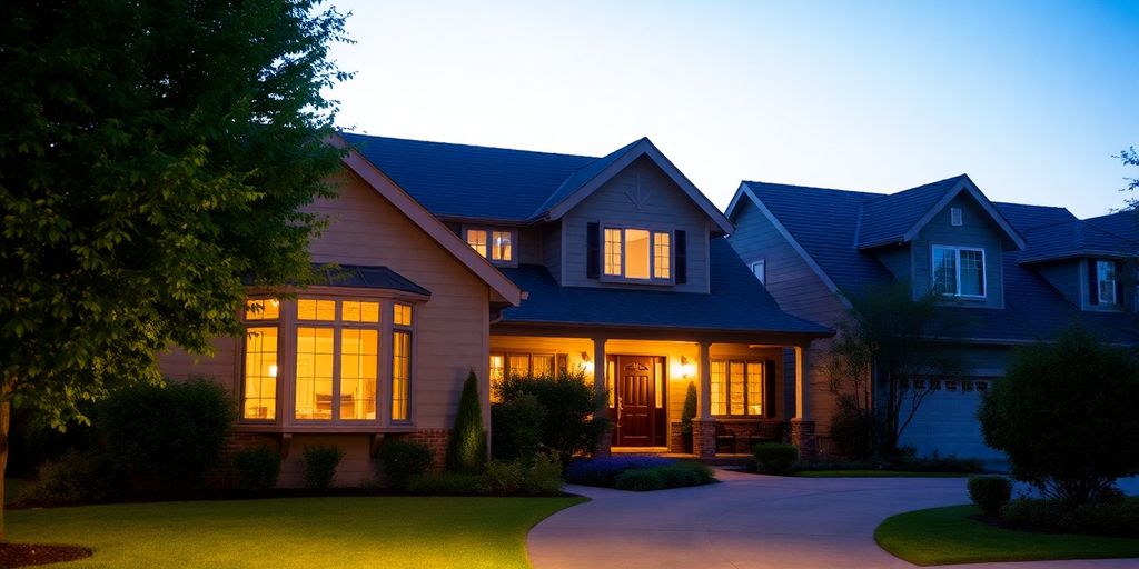 منزل ایمن با در و پنجره های بسته