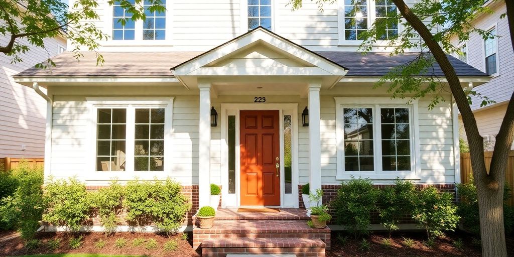 Decatur home undergoing professional renovation.