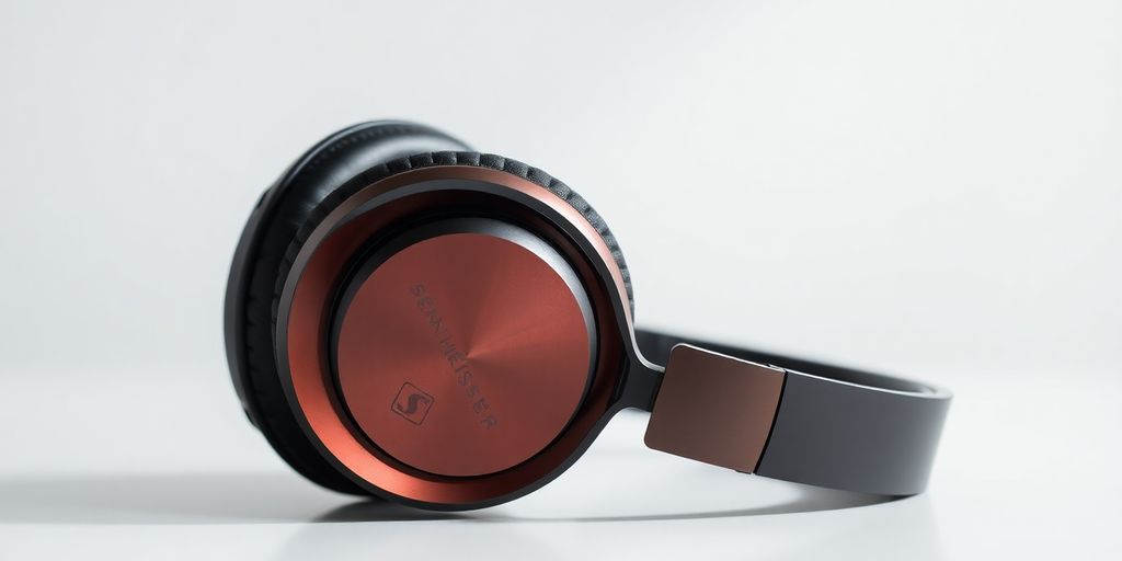 Sennheiser HD 350BT Kopfhörer auf eleganter Oberfläche.