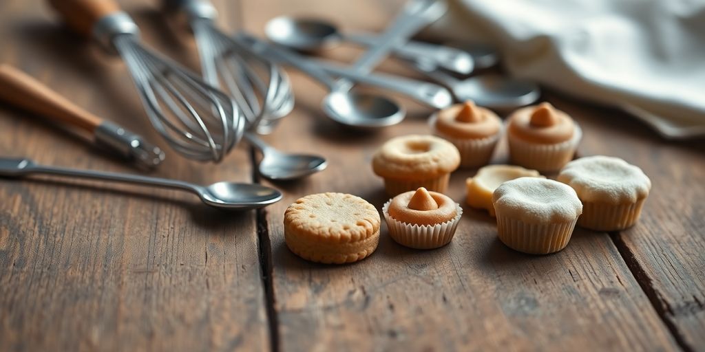 Baking tools and small batch treats.