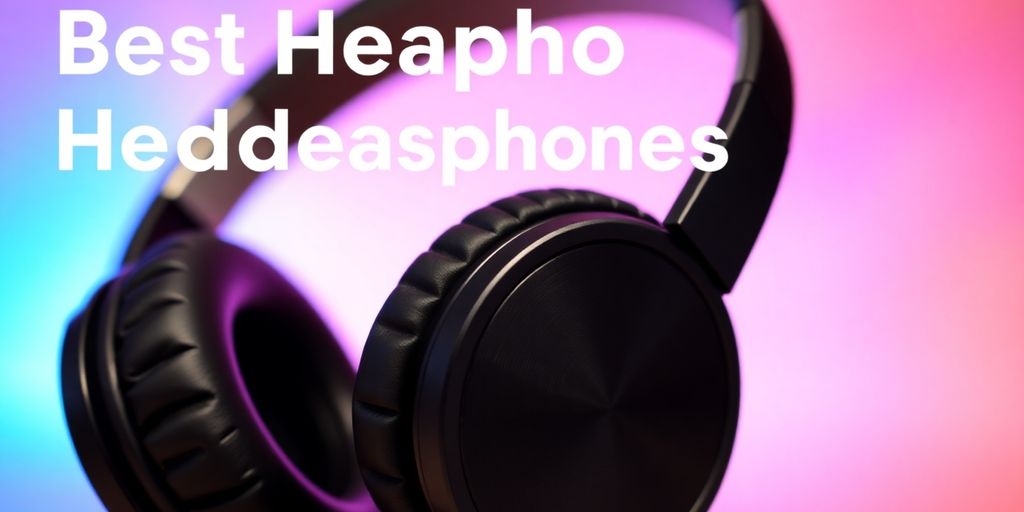 Stylische On-Ear Bluetooth Kopfhörer mit gepolsterten Ohrmuscheln.