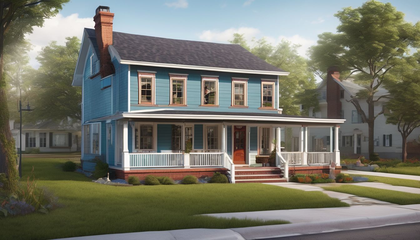 family living in a partially renovated home