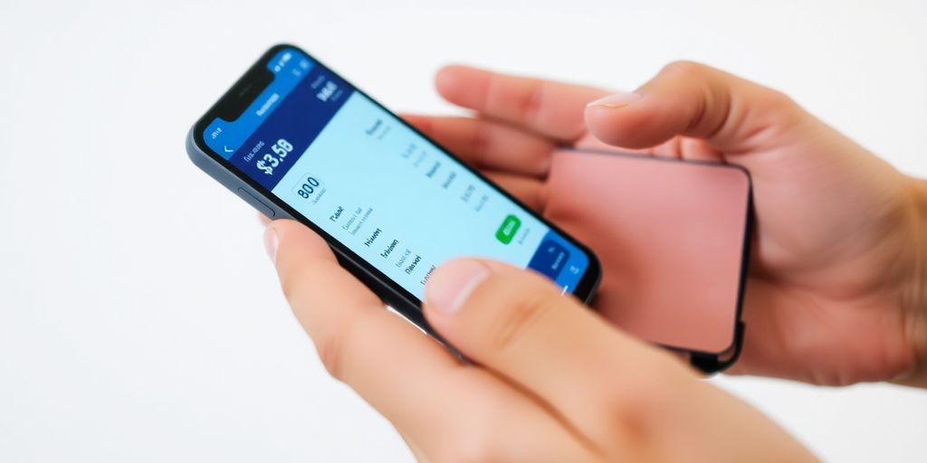 Informações do PIS disponíveis por meio de um celular.