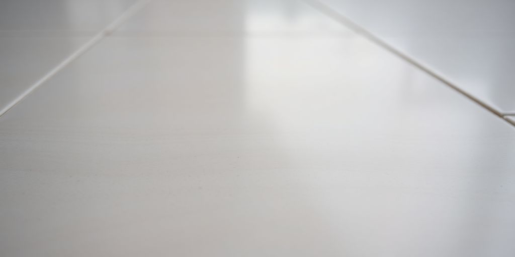 Close-up of glossy ceramic tile.