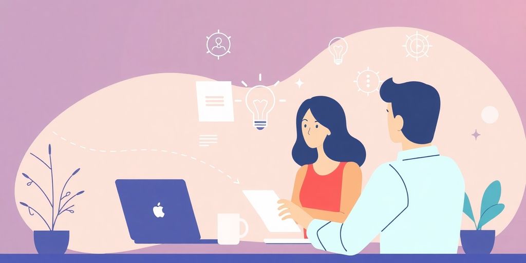 Moderne illustrasjon av forretningsutvikling og entreprenørskap.