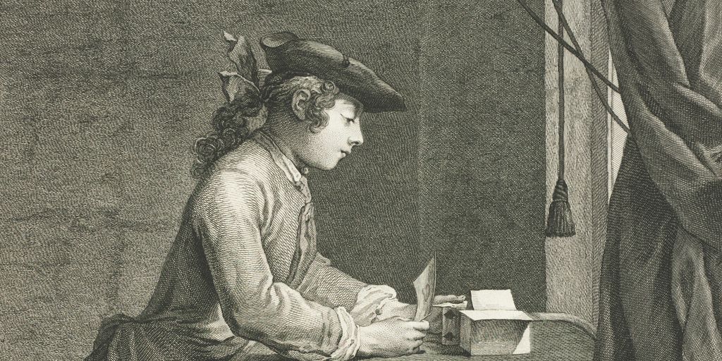 woman writing a letter with a pen