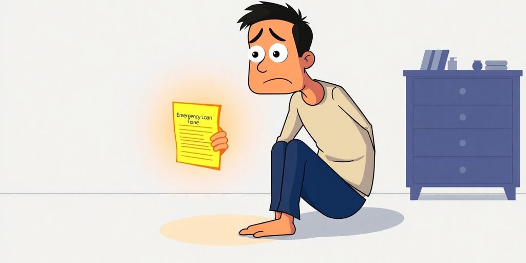 Person getting a loan with no job.