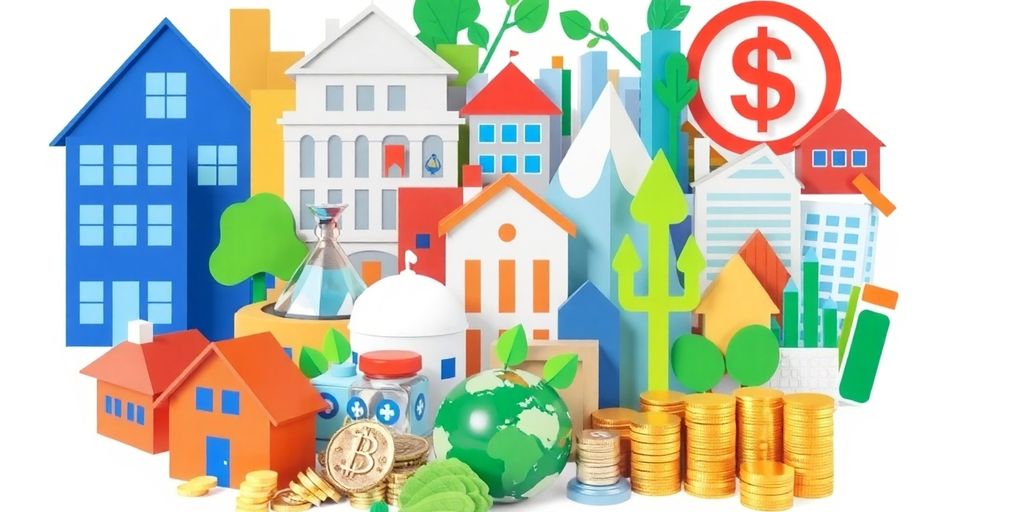 Diverse assets beyond stocks and bonds.