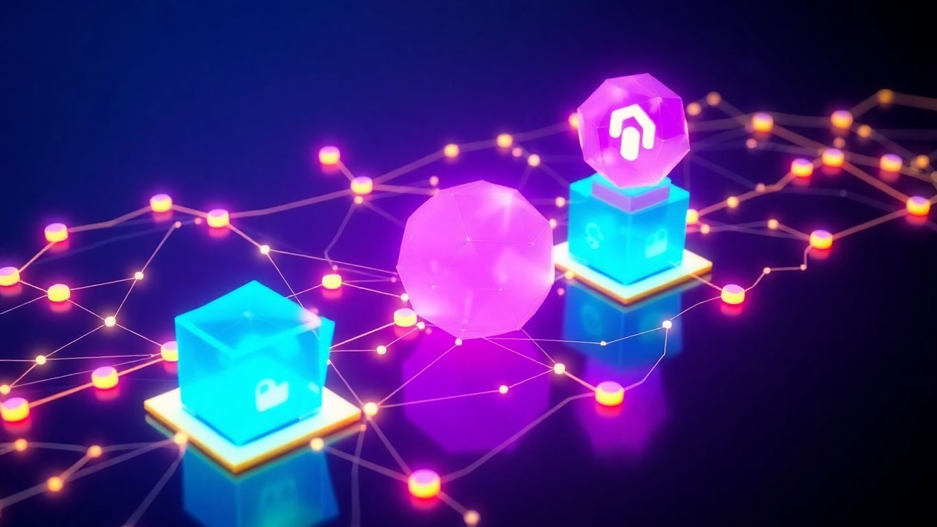 Solana and Bloom Bot intertwined in a digital landscape.