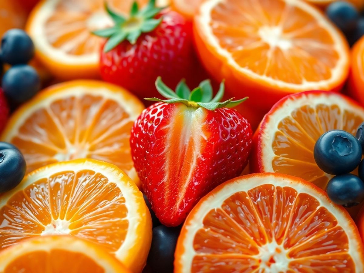 Frutti freschi e colorati per aromi fruttati.