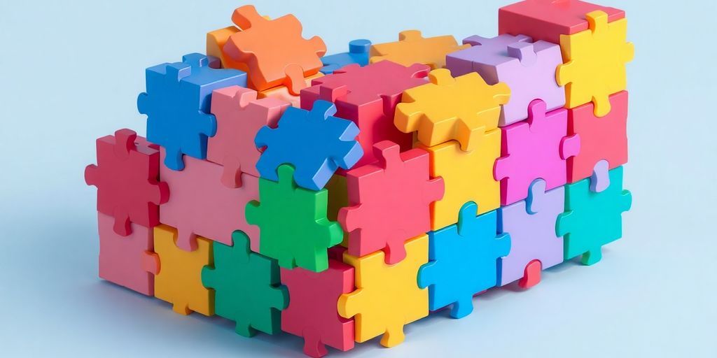 Building blocks forming a strong foundation.