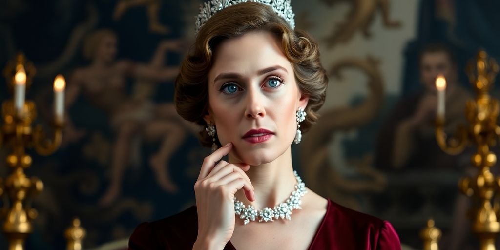 Vanessa Kirby as Princess Margaret in 'The Crown'.