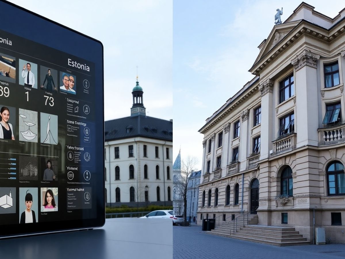 Palate guvernamentale Estonia România comparație digitală