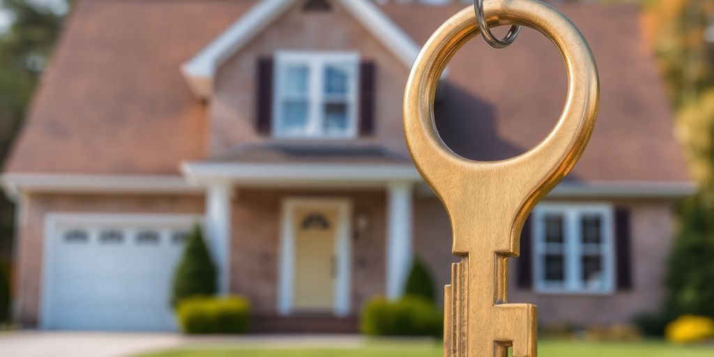 Sold house with VA loan key.