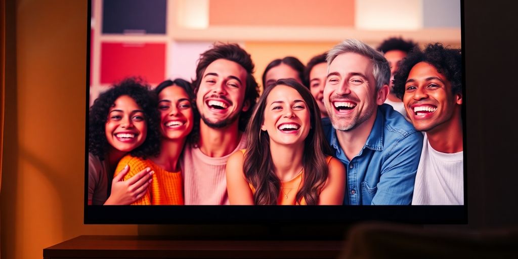 Crystal clear TV, no buffering, happy faces.