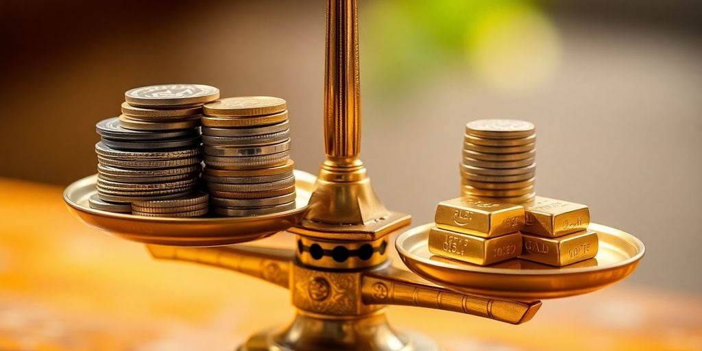 Balance avec monnaies, épargne sécurisée