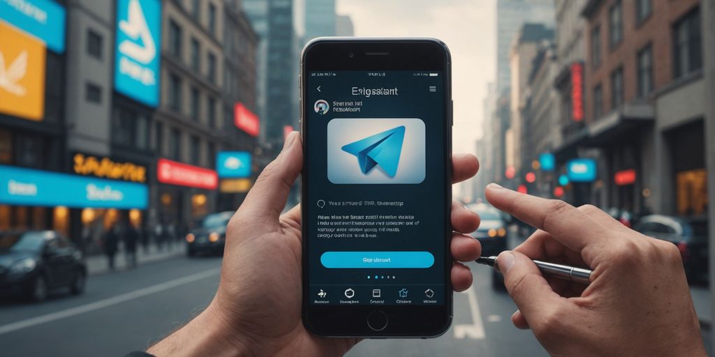 AI assistant boosting Telegram messaging efficiency