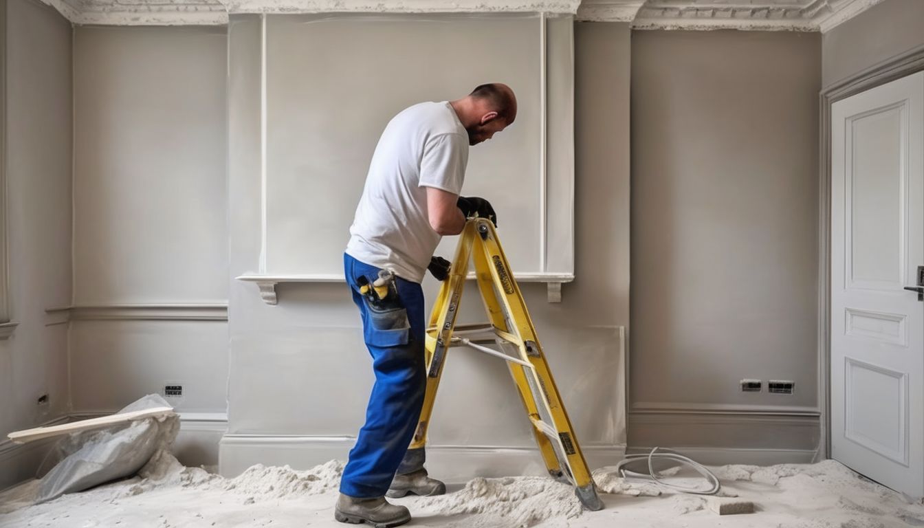 plasterer working in London