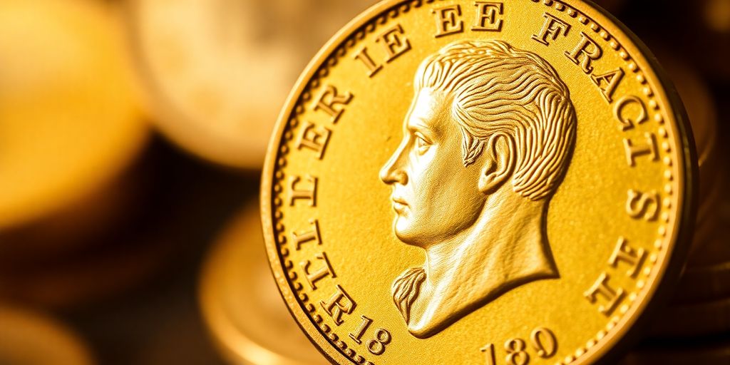 Pièce de 20 Francs Or Napoléon Ier.