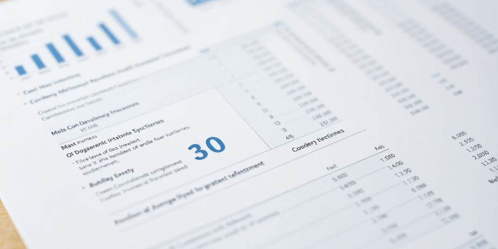 Detailed financial document illustrating a 10-K report.