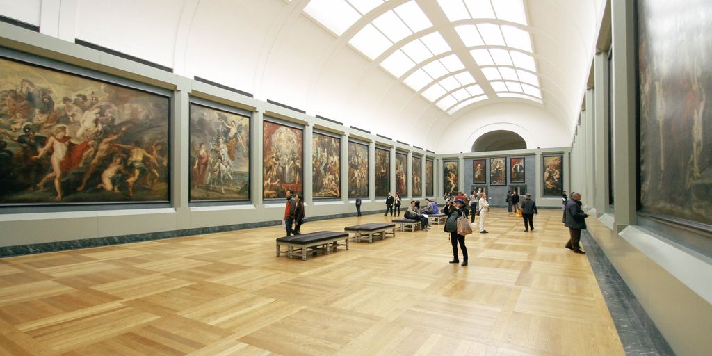 art gallery interior Birmingham street art