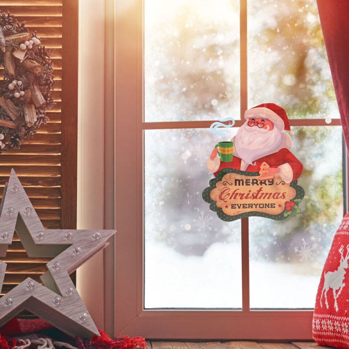 Tips and Tricks for Decorating with Christmas Window Stickers