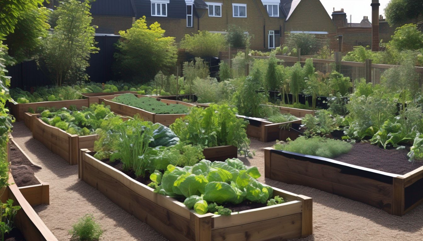 raised vegetable beds London