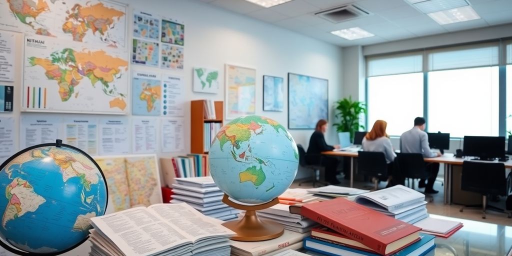 Ankara'da tercüme bürosu ve dil materyalleri.