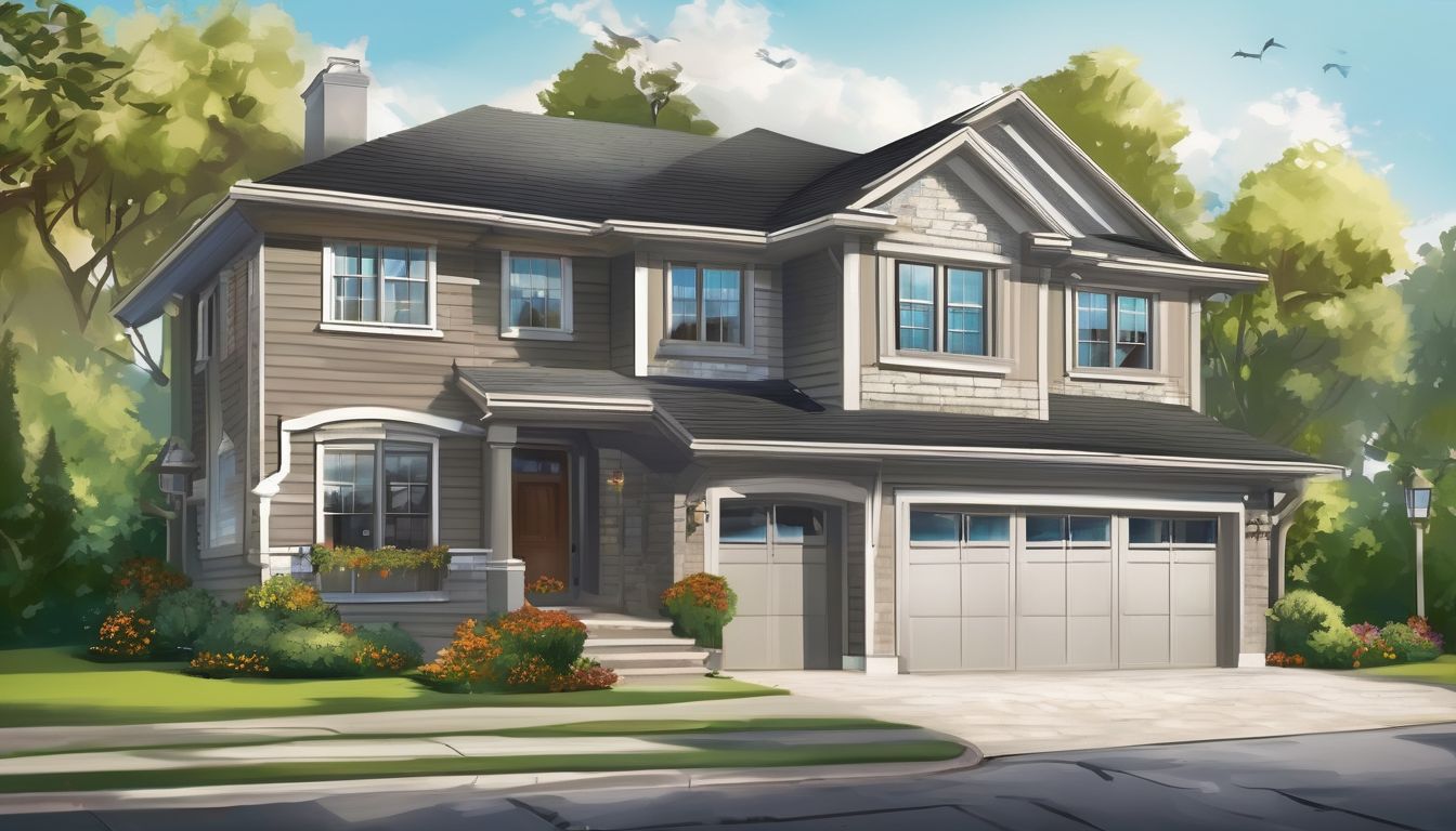 home security measures with outdoor surveillance cameras and burglar prevention