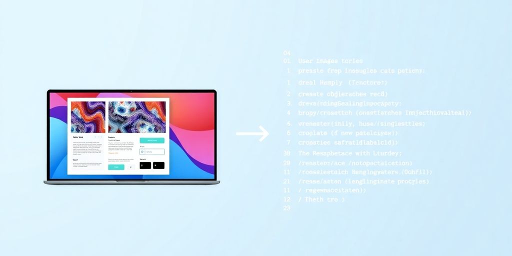 Image to code diagram.