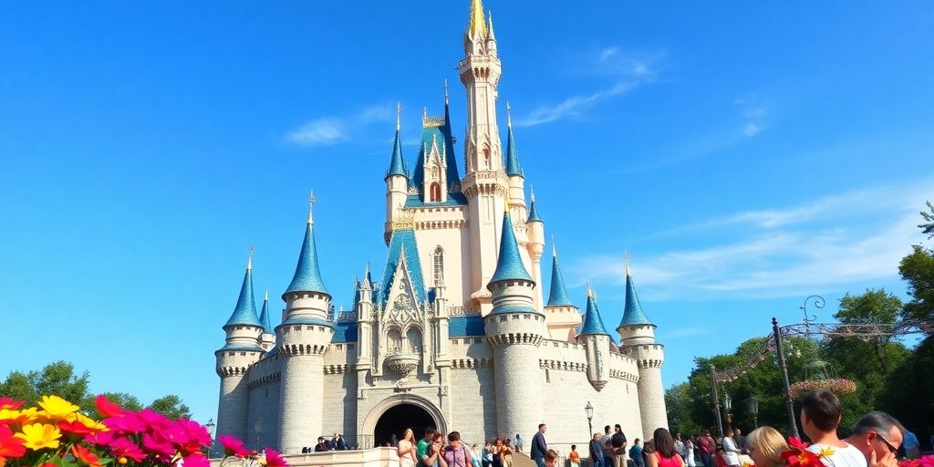 Castelo da Cinderela no Magic Kingdom