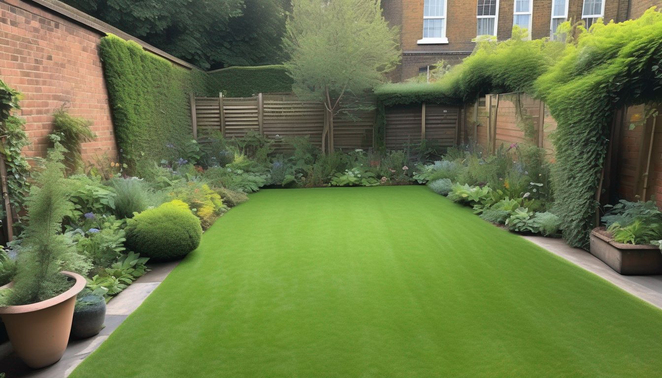 pruning plants in London garden