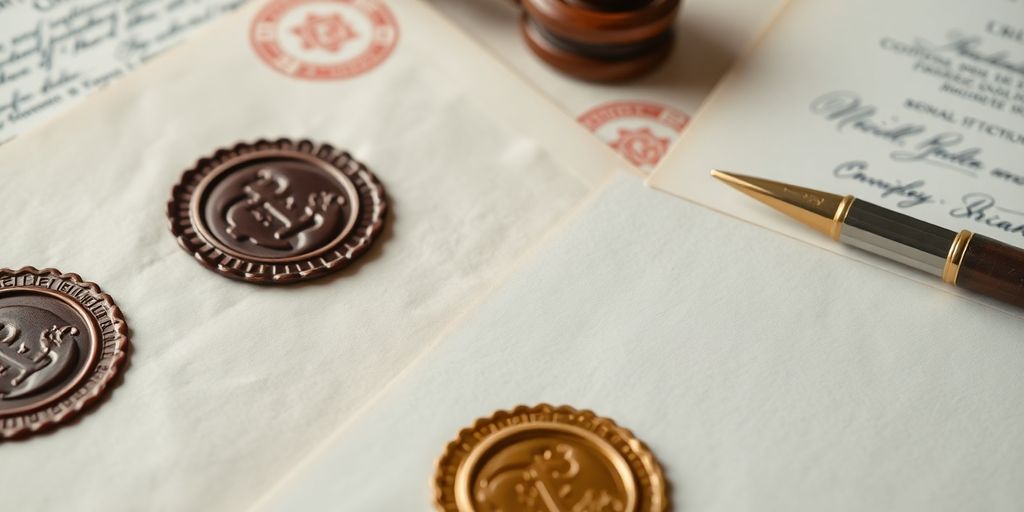 Hukuki belgeler ve resmi yazışmalar.