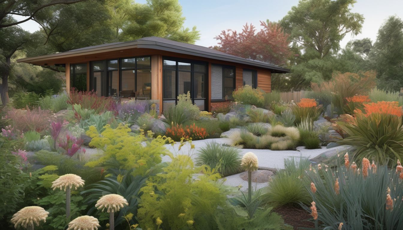 native plants in a bird-friendly garden