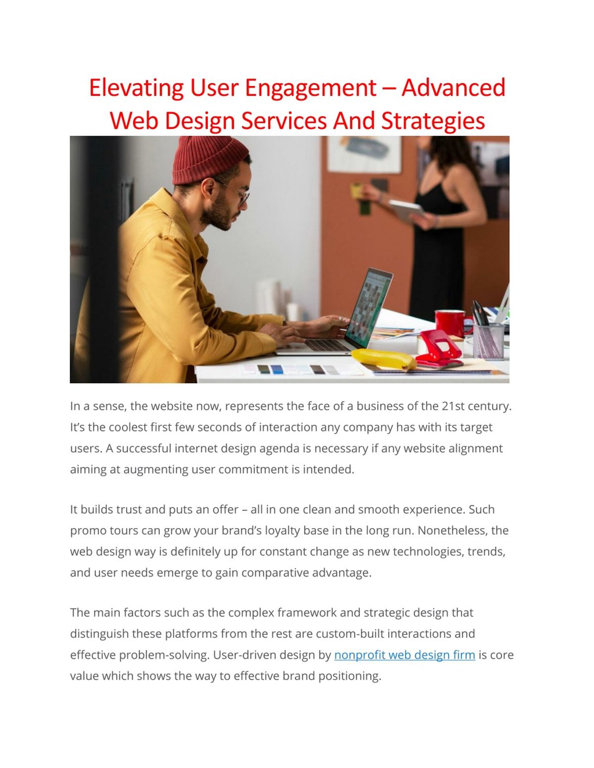 Strategies for Enhancing User Engagement