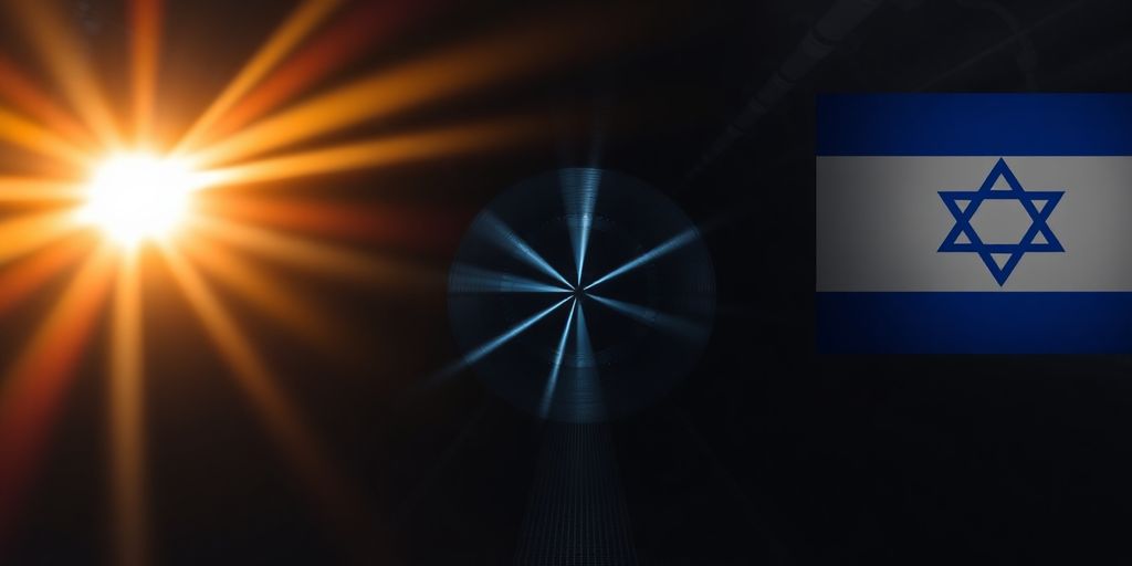 Le CERN et le drapeau d'Israël