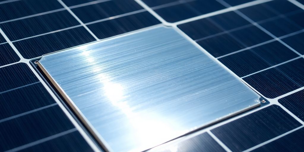 Wafer de silicium, panneau solaire