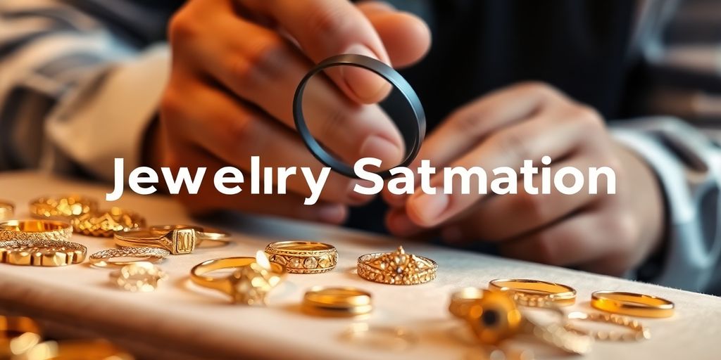 Examen de bijoux en or chez Goldmarket.